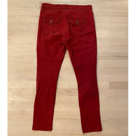 Gene Culture Red Jeans size 6 - Picture 4 of 4